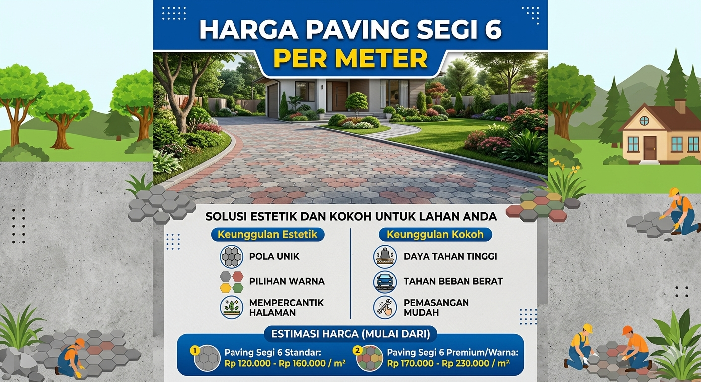 Harga paving segi 6 per meter bekasi: Solusi Estetik dan Kokoh untuk Lahan Anda